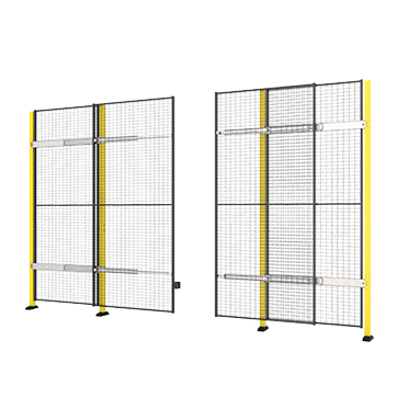 センターロック付きスライドドア(レール無)