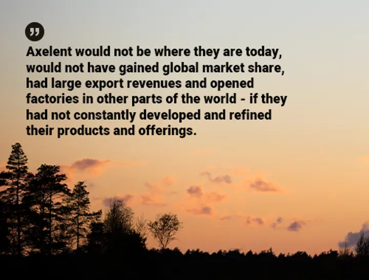 Innovation and sustainability have an impact on the entire business Innovation and sustainability have an impact on the entire business